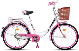 BUK Fahrräder Damenfahrrad Damen Fahrrad 26 Zoll City Bike Kinder Mädchen City Bike mit Fahrradkorb Retro Design praktisches City Bike für Männer Frauen