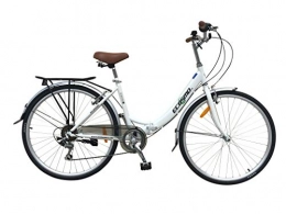 ECOSMO City ECOSMO faltbar Damen Citybike 7 SP Shimano-26 alf08 W, von 66 cm