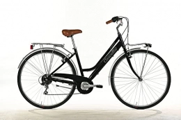 Fahrrad 28 PolyGNAN Damen 6V Aluminium Schwarz