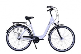 Hawk Fahrräder HAWK City Wave Deluxe (weiß, 28 Zoll) 7G