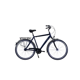 Hawk City HAWK Citytrek Gent Deluxe Fahrrad Herren I Leichtes Herren Fahrrad mit 7-Gang Shimano Nabenschaltung, Felgenbremse & LED Beleuchtung I Allrounder