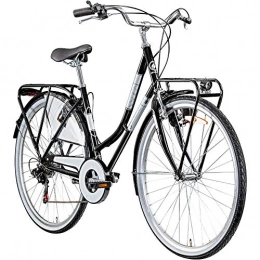 Galano  Hollandrad 700c Damenfahrrad Citybike Damenrad 28" Galano Caledonia Fahrrad (schwarz, 48 cm)