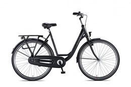 Hoopfietsen City Hoopfietsen 28 Zoll Cityrad Damen Altec Trend Single Speed Schwarz B-Ware Schwarz 56 cm Rahmengröße