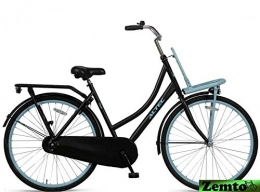 Hooptec City Hooptec Altec Classic 28 Zoll Transportfahrrad 55 cm Schwarz-Blau