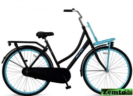 Hooptec City Hooptec Altec Classic 28 Zoll Transportfahrrad 55 cm Schwarz-Türquise