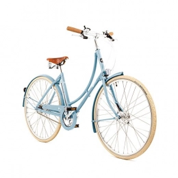 Pashley Fahrräder Pashley Poppy Damenrad - Elegante Sachlichkeit - leichtes und beschwingtes Radfahren - frische Farben - 3-Gang-Nabenschaltung, Rahmen 20'', Hellblau chic - leicht - bequem