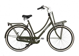 POPAL Fahrräder POPAL Daily Dutch Prestige 28 Zoll 50 cm Frau 7G Rücktrittbremse Armeegrün