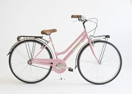 Via Veneto City Via Veneto – Damenfahrrad, hergestellt in Italien, Modell 603, damen, rosa diva