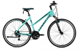 Leaderfox Cross Trail und Trekking 28 Zoll Alu Leader Fox Viatic Lady Cross MTB Damen Fahrrad türkis