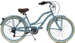 Beachcruiser Cross Trail und Trekking Beachcruiser 26“ Damen Shimano 6-Gang KETTENSCHALTUNG