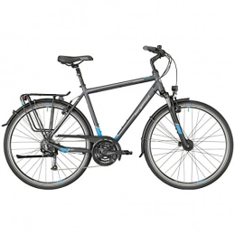 Bergamont Cross Trail und Trekking Bergamont Horizon 3.0 Herren Trekking Fahrrad grau / blau 2018: Größe: 56cm (178-186cm)