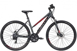 Bulls Fahrräder BULLS Crossbike 1 28 Zoll Damenfahrrad Crossrad 2021, Farbe:grau, Rahmenhöhe:54 cm