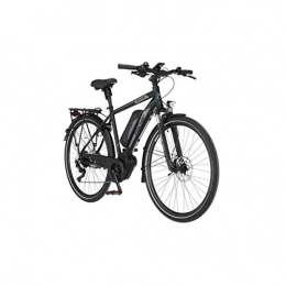 Fischer Fahrräder FISCHER Herren - Trekking E-Bike ETH 1861.1, Elektrofahrrad, schwarz matt, 28 Zoll, RH 50 cm, Mittelmotor 80 Nm, 48 V Akku