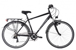 KS Cycling Cross Trail und Trekking KS Cycling Trekkingrad Herren Alu-Rahmen 28“ Metropolis schwarz RH 56 cm Flachlenker