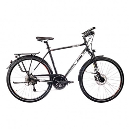 KTM  KTM Avenza 27 Disc Herren 27 Gang Trekking Fahrrad 2016, Farbe:Schwarz;Rahmenhöhe:51 cm