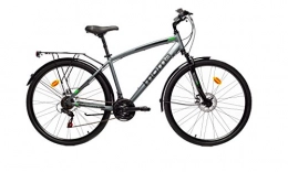 Moma Bikes Cross Trail und Trekking Moma Bikes Pro Trekkingräder, Grau, L / XL