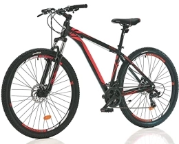 E-ROCK Fahrräder Mountainbike E3, 29 Zoll, 15, 6 kg, Shimano Gangschaltung, Aluminiumrahmen, MTB Fahrrad Trekkingrad Fitness Bike Scheibenbremsen