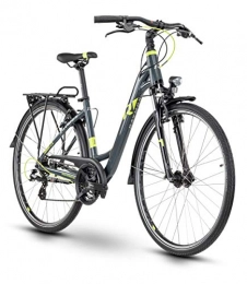 RAYMON Fahrräder RAYMON Tourray 2.0 Wave Unisex Trekking Fahrrad grau / grün 2020: Größe: 55 cm