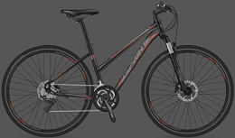Sprint  SPRINT 28 Zoll Damen Mountainbike 27 Gang Sintero Plus, Farbe:schwarz, Rahmengröße:43cm