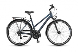 Unbekannt Cross Trail und Trekking Unbekannt Winora Domingo 24HS Damen Trekkingrad darkblue / schwarz matt RH 52 cm / 28 Zoll