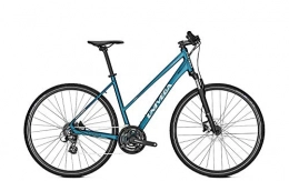 Univega Cross Trail und Trekking Univega TERRENO 3.0, 21 Gang, Damenfahrrad, Cross, Modell 2019, 28 Zoll, navyblue matt, 50 cm