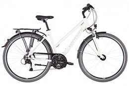 Vermont Cross Trail und Trekking Vermont Brentwood Trapez White Glossy Rahmenhöhe 48cm 2020 Trekkingrad