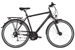 Vermont Cross Trail und Trekking Vermont JamesCook Herren schwarz matt Rahmenhhe 60cm 2019 Trekkingrad