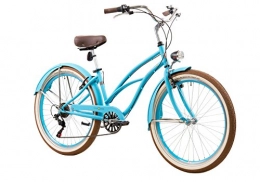 tretwerk DIREKT gute Rder Cruiser tretwerk DIREKT gute Räder Oceanside Lite Damen Beachcruiser 26 Zoll, Damen-Fahrrad 6-Gang Kettenschaltung