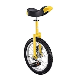 SSZY Einräder Einrad 18 / 16-Zoll-Rad Einrad Geschenke, für Kinder (Alter 6-14 Jahre), Erwachsene / Jugendliche / Jungen / Mädchen 24 / 20"Outdoor Sports Balance Radfahren (Color : Yellow, Size : 24inch)