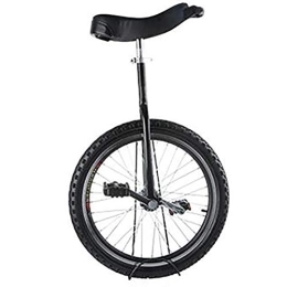  Fahrräder Einrad Einrad schwarz 18 / 16 Zoll Einrad für Kinder Mädchen Jungen, 20 / 24 Zoll Einräder für Erwachsene Anfänger, verstellbarer höhenverstellbarer Sitz, für Spaß Fitness