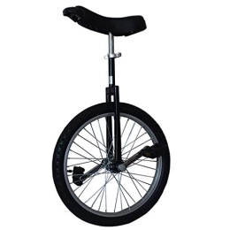 FZYE Einräder FZYE Erwachsene Einrad 16 / 18 / 20 / 24 Zoll Rad mit Alufelge Extra Dicker Reifen für Outdoor-Sportarten Fitnessübungen Gesundheit, Schwarz, Belastung 330 Lbs