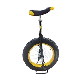 HH-CC Einräder HH-CC 20" / 24" Wheel Trainer Einrad Skidproof Butyl Tire Balance Radfahren Übung Outdoor Mountainbike Fahrrad mit extra groben Reifen (Color : with Parking Rack, Size : 20Inch) Langlebig, 20in