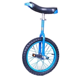 Lqdp Fahrräder Lqdp Einrad Erwachsene Einräder mit 20'' Rad für Jugendliche / Große Kinder, 16'' / 18'' Kinder Balance Radfahren mit Comfort Sattel für Fun Group Racing (Color : Blue, Size : 20inch Wheel)