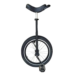 LRBBH Einräder Radtrainer Einrad, HöHenverstellbar Skidproof Mountain Tire Balance RadsportüBung, mit StäNder, FüR AnfäNger Profis Kinder / 20 Zoll / Schwarz