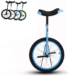 Samnuerly Fahrräder Samnuerly 16''18'' Rad Einräder für Kinder / Jungen / Jugendliche 12 Jahre, 20 Zoll Einrad Fahrrad für Erwachsene / Männer / Vater, Best (Color : White, Size : 18inch Wheel) (Blue 16 inch Wheel)