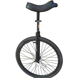 SSZY Fahrräder SSZY Einrad 28 Zoll Großes Rad Einrad für Erwachsene Über 200 Lbs, Profis / Große Kinder / Super-große Leute Outdoor Balance Cycling, Dicke Leichtmetallfelge (Color : Black)