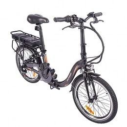 HUOJIANTOU Elektrofahrräder 20 Zoll E Bike Faltrad Damen Herren E-Citybike Wayfarer E-Bike Quick-Fold-System Shimano 7 Gang-Schaltung EU-konform Klapprad Electric Bike 25 km / h bis zu 150 km