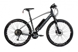 Leaderfox Fahrräder 27, 5 Zoll Alu Leader Fox E-Bike Elektro Fahrrad Mountain Bike 36V schwarz weiß RH 44cm