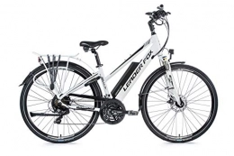 Leaderfox Elektrofahrräder 28 Zoll Alu Leader Fox Damen Pedelec E Bike Elektro Fahrrad Trekking 21 Gang Gelsattel RH 50cm