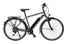 Leaderfox Fahrräder 28 Zoll Elektro Fahrrad Climber Pedelec Shimano Deore 8 Gang Schwalbe 417Wh Oliv