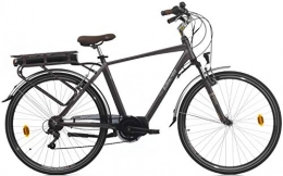 Cicli Cinzia Elektrofahrräder 28 Zoll Herren Elektro Fahrrad Cinzia Sfera Mittelmotor, Farbe:braun