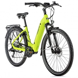 Leaderfox Elektrofahrräder 28 Zoll Leaderfox Saga E-Bike Pedelec 8 Gang 14Ah 504Wh Neon Gelb RH42 cm