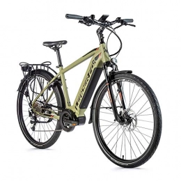 Leaderfox Fahrräder 28 Zoll Trekking E Bike Leader Fox Lucas Gent Pedelec Elektro Fahrrad Mittelmotor Rh 48cm Oliv