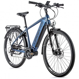 Leaderfox Elektrofahrräder 28 Zoll Trekking E Bike Leader Fox Lucas Pedelec Elektro Fahrrad 720Wh Blue