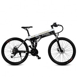 AIAIⓇ 26"faltbares Ebike, 27-Gang-Mountainbike, 240 W, 48 V, 10 Ah, Rahmen und Felge aus Aluminiumlegierung, Vollfederung