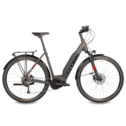 Airtracks Fahrräder Airtracks 28 Zoll E-Bike Trekking Bike Lumina LS Wave Bosch Performance LINE CX GEN4 500Wh 9 Gang Shimano ALIVIO RD-M3100 - Rahmen 50cm 55cm - Mod 2024 (55cm (Körpergröße 180-195cm))