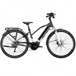 Atala Fahrräder Atala E Bike 700c E-Trekkingrad B-Tour SLS Lady 28 Zoll Pedelec Bosch Tourenrad (anthrazit / weiß / schwarz, 40 cm)