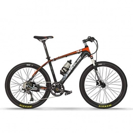 BMXzz Fahrräder BMXzz 26 Zoll E-Bike, Mountainbike 36V 6, 8Ah Lithium-Ionen Akku Hinterradmotor 240W 9 Geschwindigkeit Suitable for Height 160-190cm, Rot