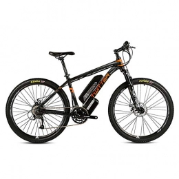 CCDD Elektrofahrräder CCDD Mountain Elektro-Fahrrad26 Zoll 27, 5 Zoll 27 Geschwindigkeit Scheibenbremse GRENERGY Lithium-Batterie 36V10AH Hinterradantrieb Mountainbike, Black-orange-26 * 17in