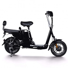 CHEZI Elektrofahrräder CHEZI Electric bicycleElektroauto Lithium Batterie Autobatterie Elektroauto 48V Batterie Auto Elektro Fahrrad Schwarz